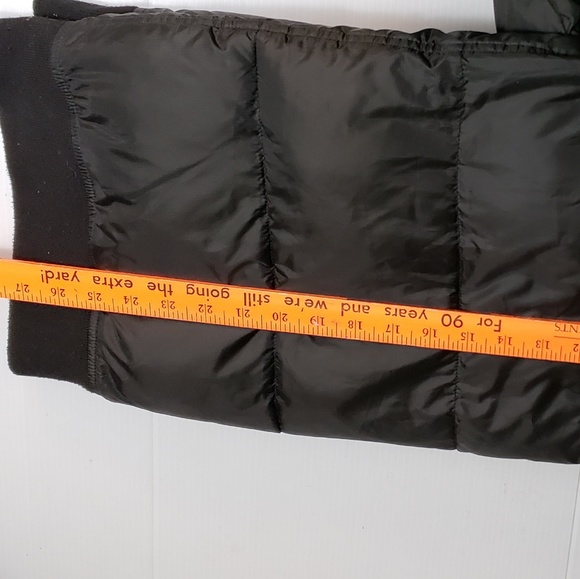 Timmy Hilfiger Black Puffer Quilted Coat - Picture 7 of 8